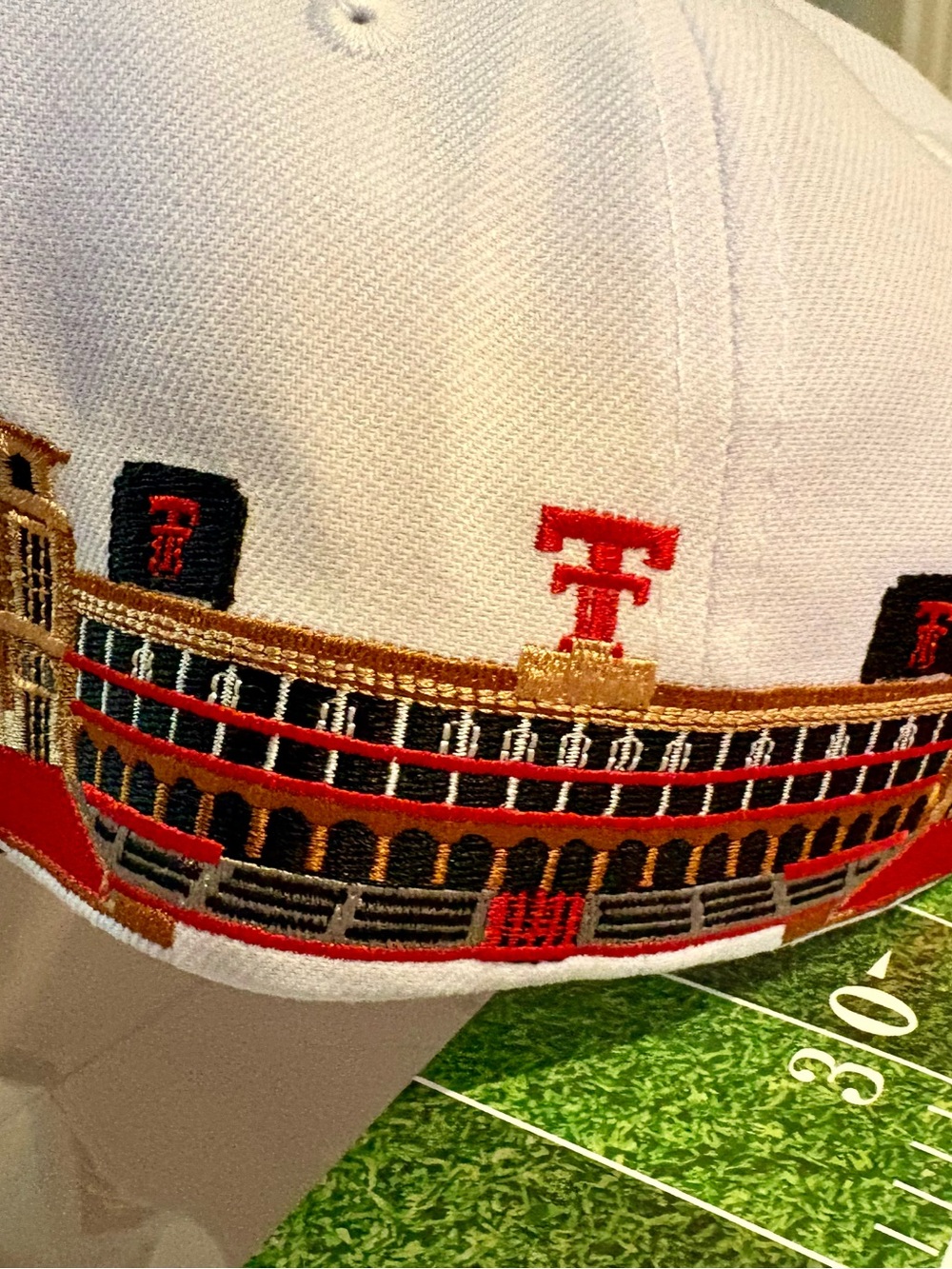 Texas Tech SnapBack Hat WoodnGrail Football Rare - Picture 8 of 11